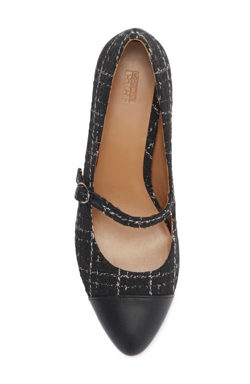 Nordstrom Rack Jackie Cap Toe Mary Jane Pump In Black