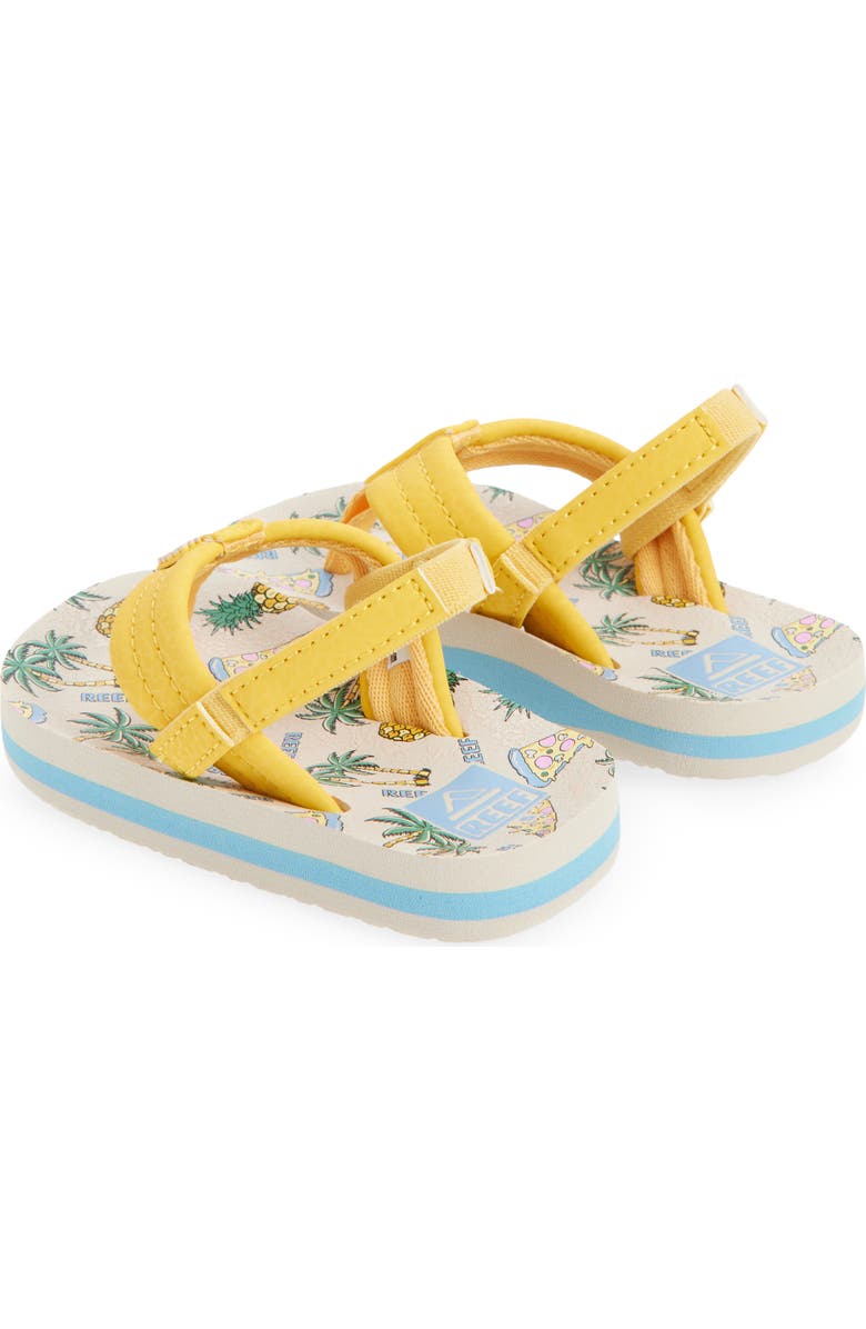 Reef Kids' Little Ahi Flip Flop, Alternate, color, Hawaiian Pizza