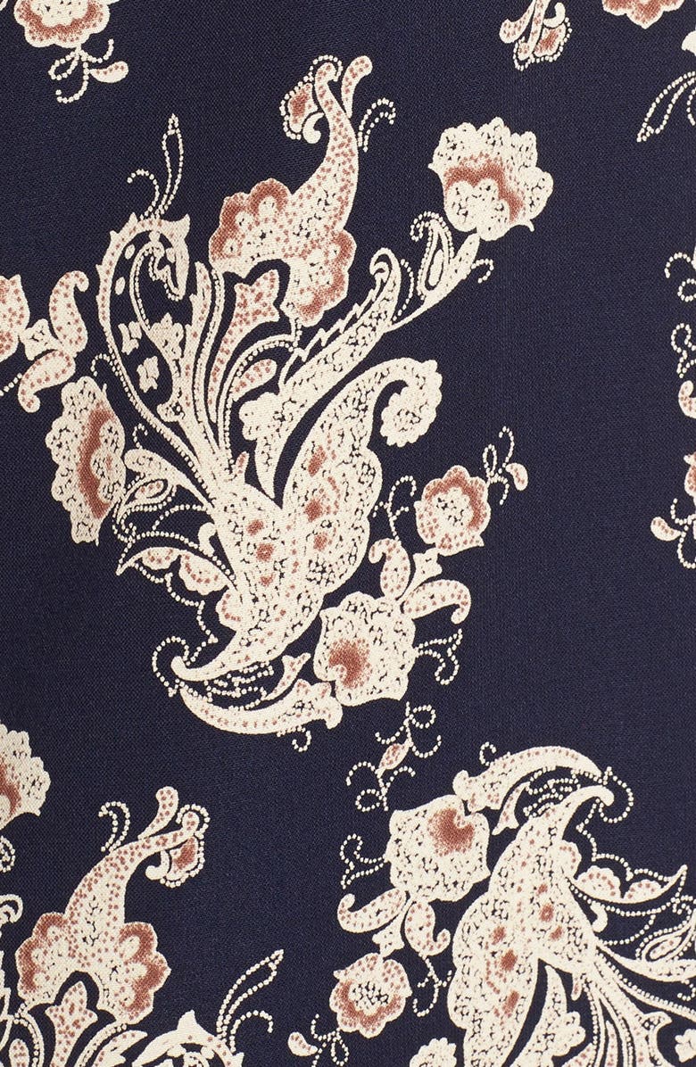 Leith Shirred Turtleneck Top, Alternate, color,