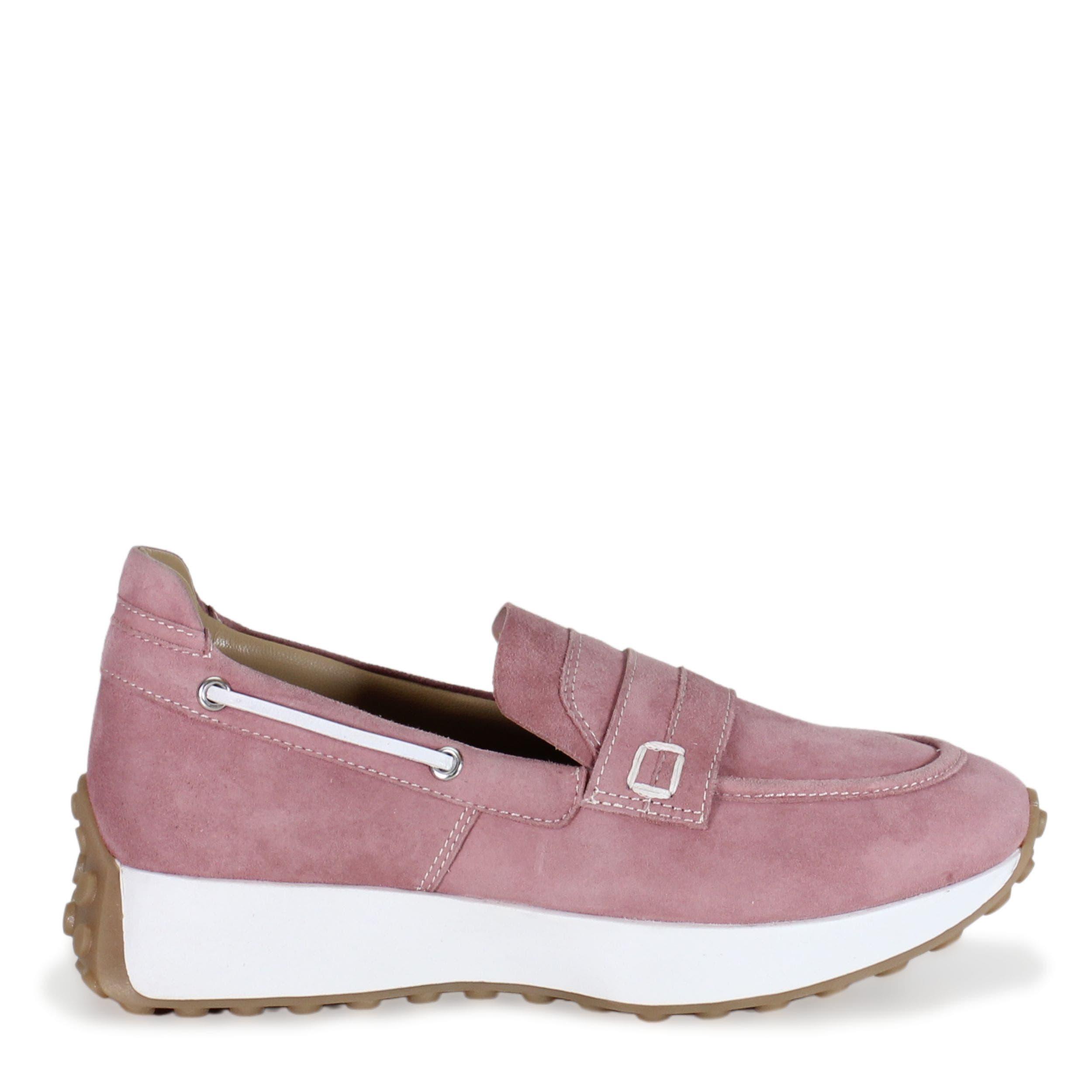 Diba True KISS MET Suede Slip On Sneaker Loafer, Alternate, color, Blush