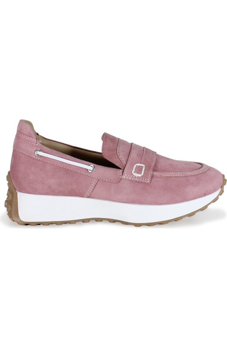 Diba True KISS MET Suede Slip On Sneaker Loafer, Alternate, color, Blush