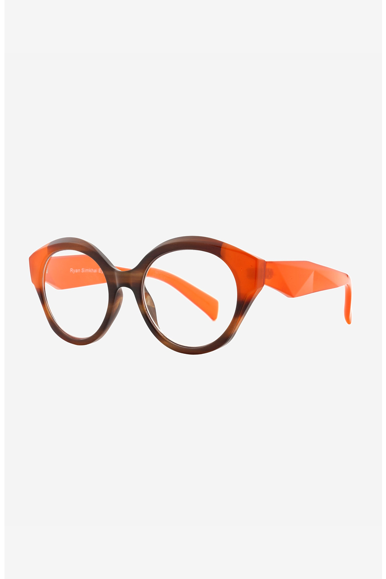 La Collette Reader Glasses, Alternate, color, Ochre
