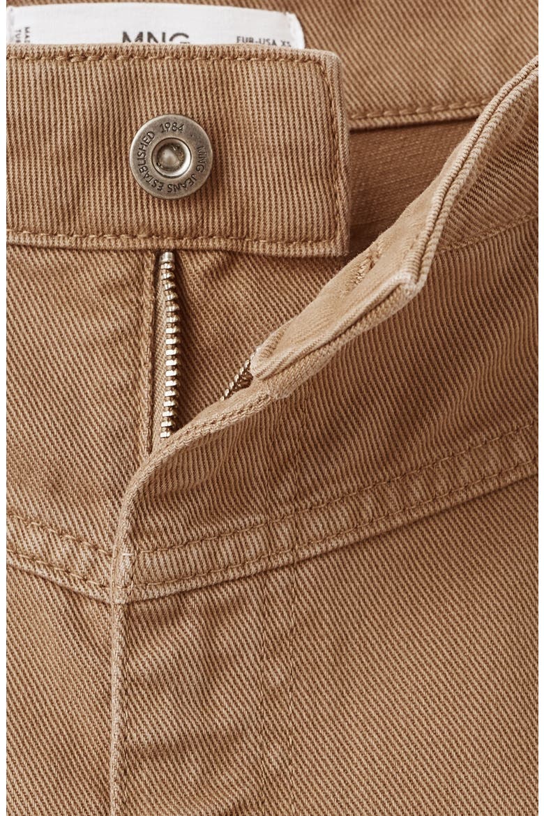 Wide Leg Jeans, Alternate, color, CARAMEL