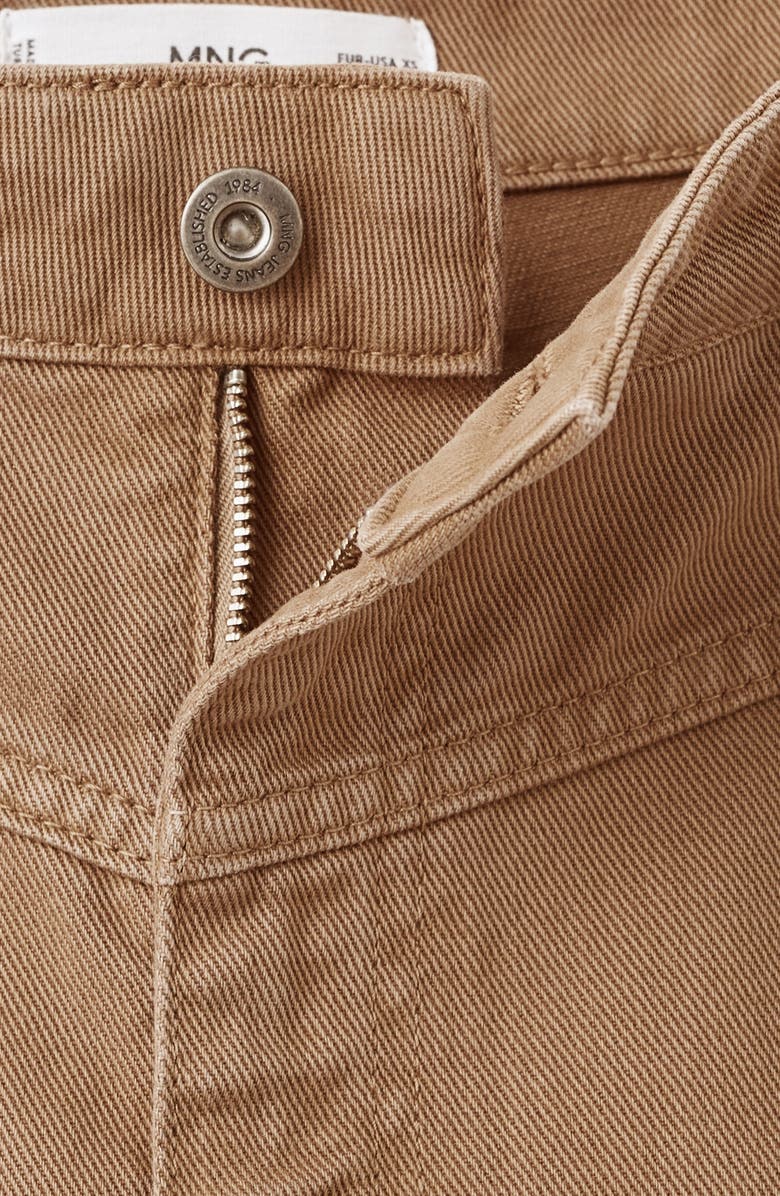 MANGO Wide Leg Jeans, Alternate, color, Caramel