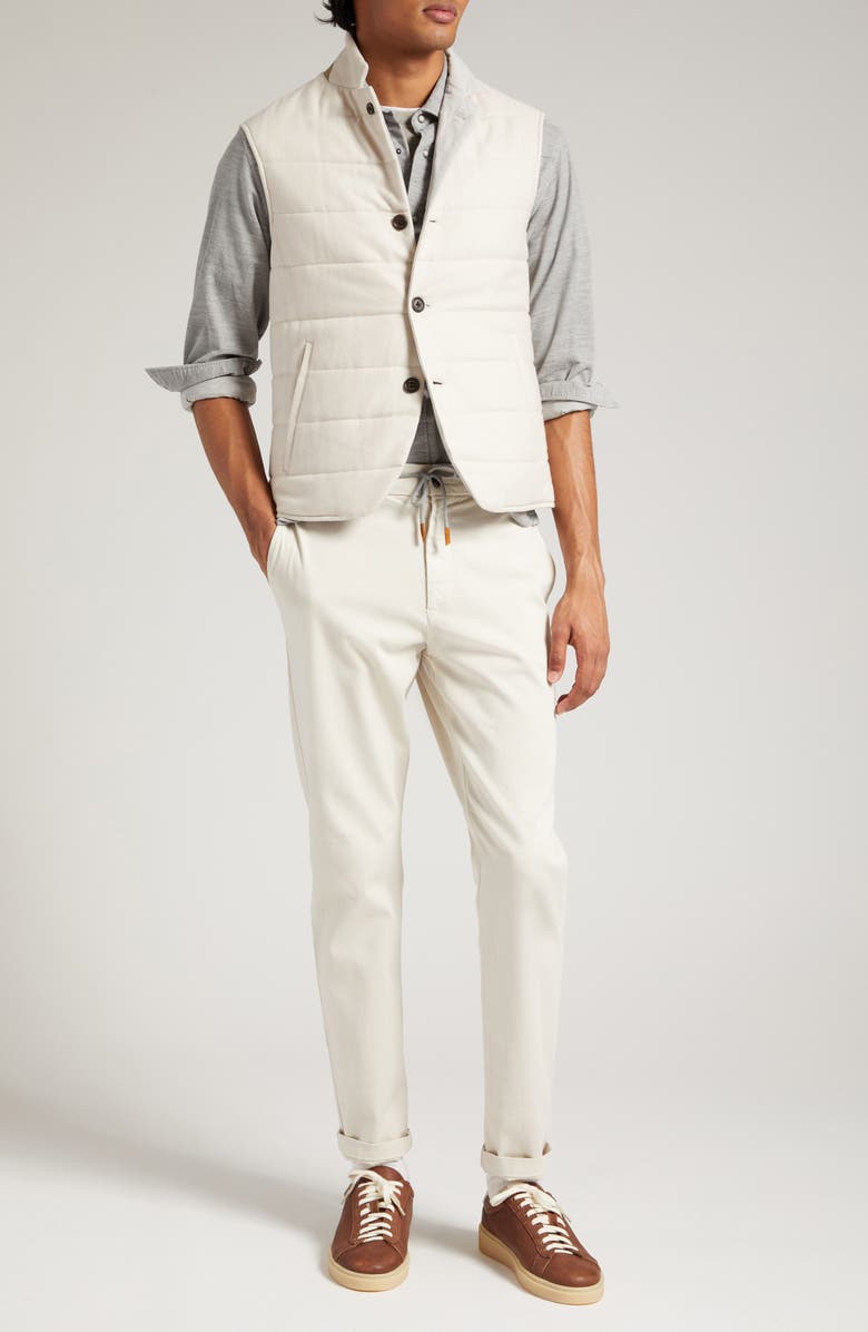 Eleventy Reversible Vest, Alternate, color, Sand-Grey