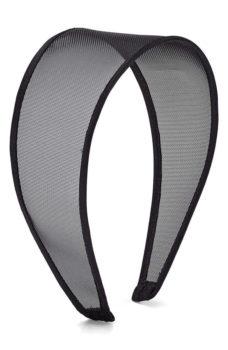 LELET NY Giselle Wide Sheer Headband, Main, color, 