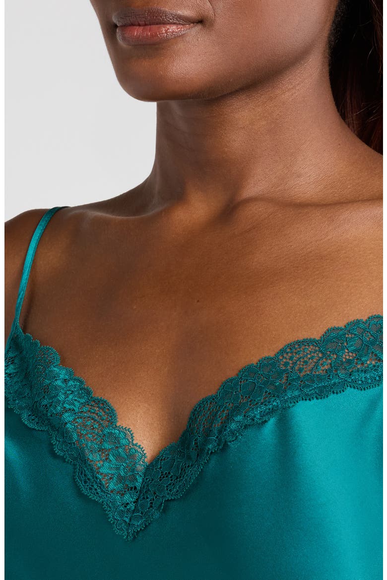 Milky Silk Camisole, Alternate, color, ANISE ABSINTHE