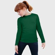 CITY THREADS Baby Girls Long Sleeve Soft 100% Cotton Jersey T-Shirt