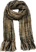 Feelgoodz Stella Acrylic Multi Colored Winter Scarf