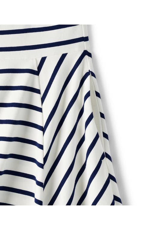 LANDS' END LANDS' END PLUS SIZE STARFISH 3/4 SLEEVE DRESS