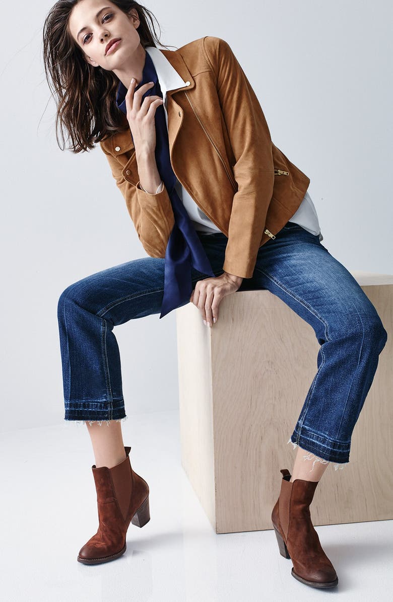 Paul Green 'Jules' Block Heel Chelsea Boot, Alternate, color,