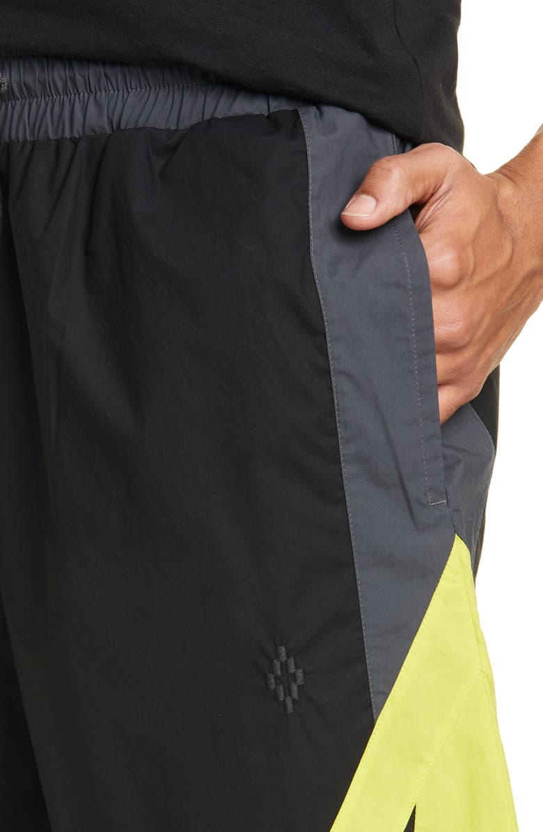 Marcelo Burlon Dynamic Cotton Blend Board Shorts, Alternate, color, 