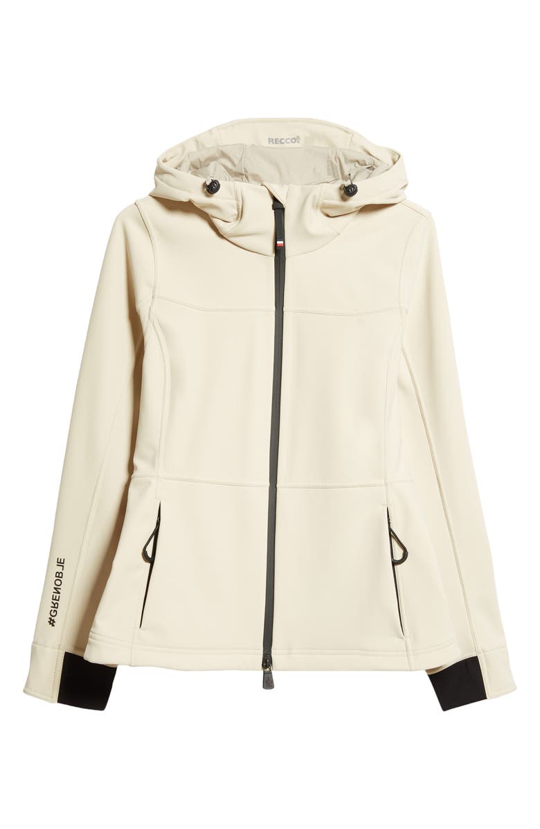 Moncler Grenoble Zumeles Hooded Jacket, Alternate, color, Beige