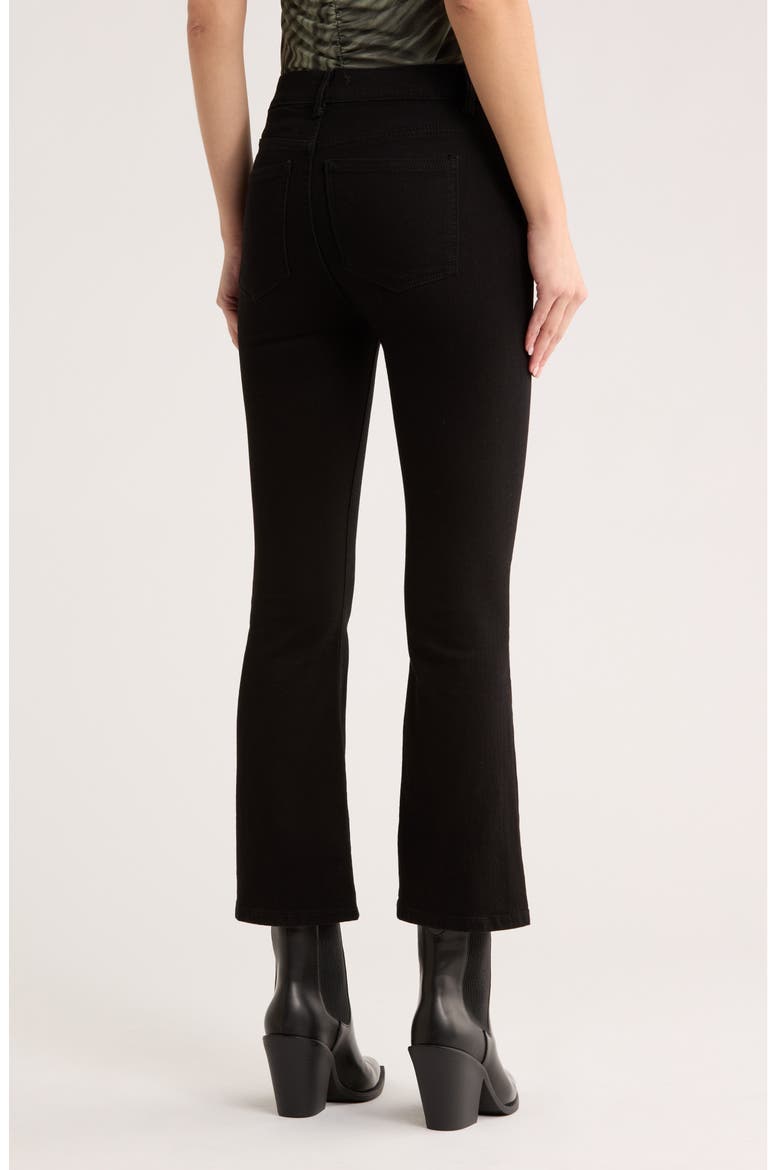 Crop Bootcut Jeans, Alternate, color, BLACK