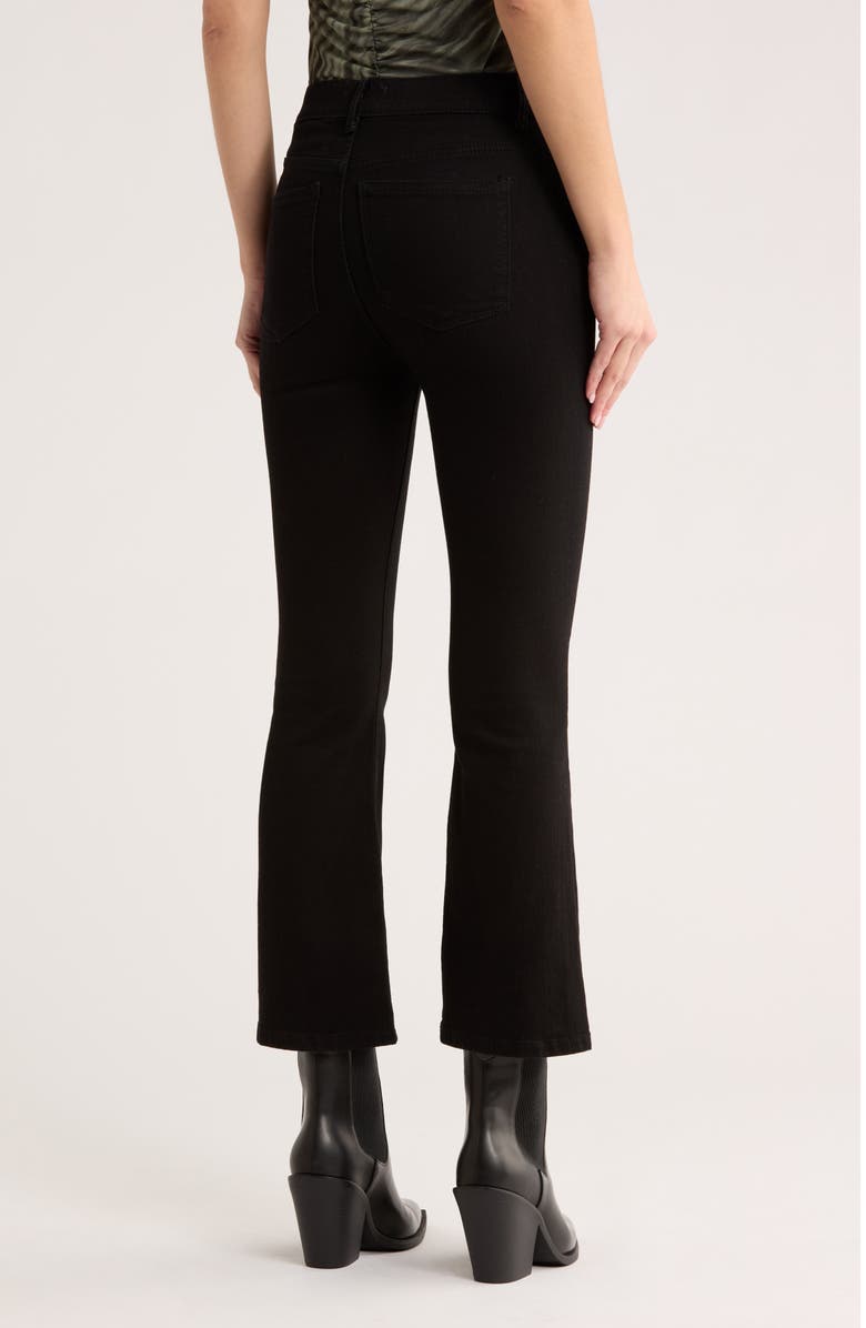 JASON WU Crop Bootcut Jeans, Alternate, color, Black