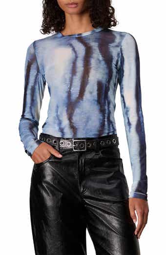 Yana Mesh Long Sleeve Top
