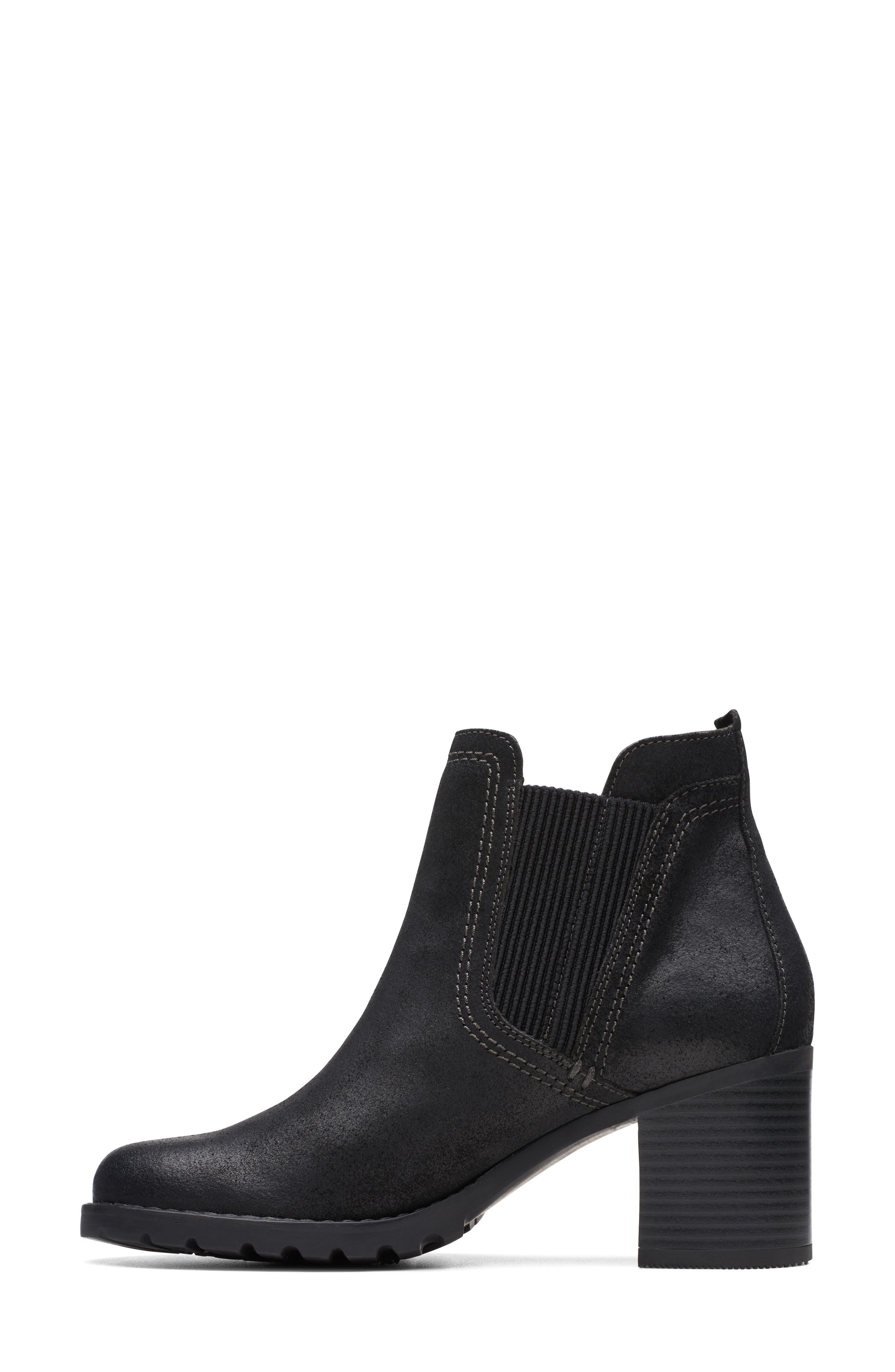 Clarks<sup>®</sup> Leda Up Chelsea Boot, Alternate, color, 