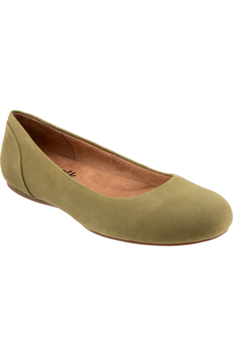 SoftWalk<sup>®</sup> Sonoma Flat, Main, color, Olive Suede