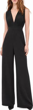 BY DESIGN Aster Deep V-Neck Jumpsuit