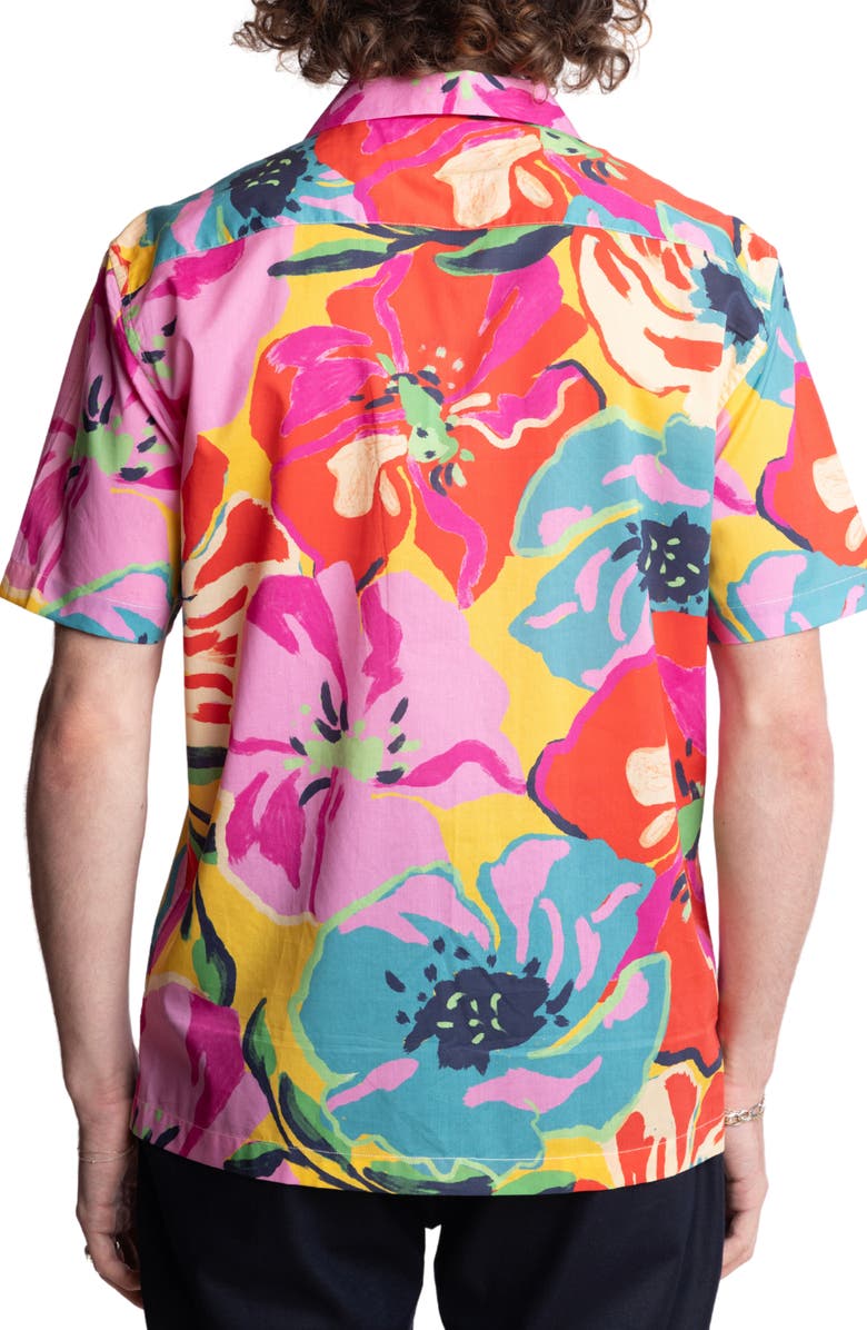 PAISLEY & GRAY Cotton Camp Shirt, Alternate, color, 