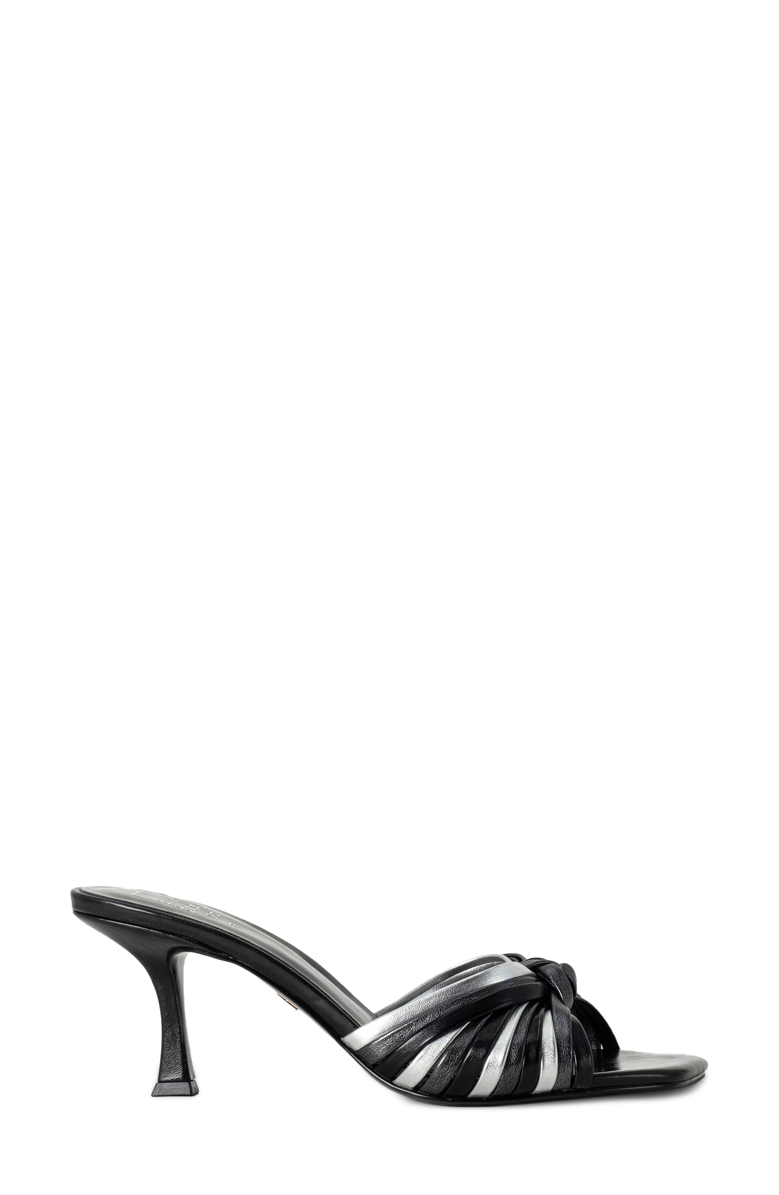 SHUSHOP Georgina Sandal, Alternate, color, Black Multi