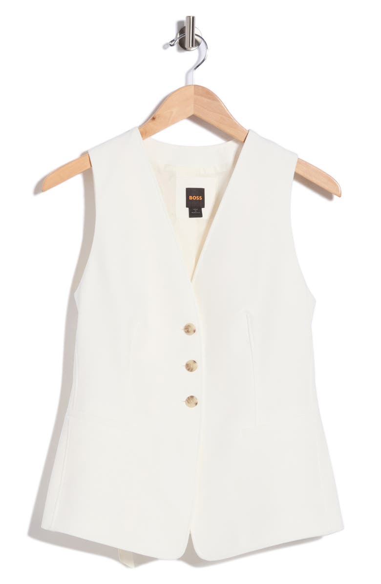BOSS Javesta Vest, Main, color, Open White