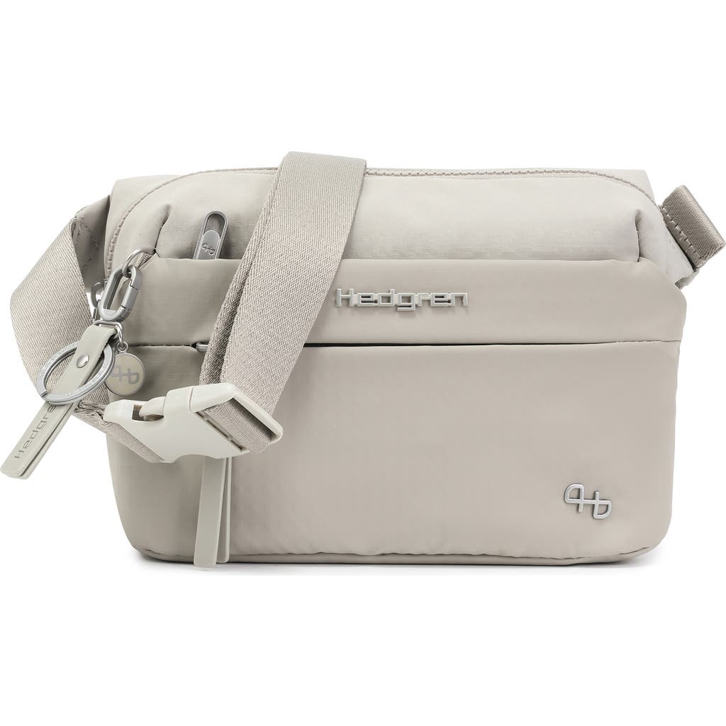 Hedgren Hogo Rfid Convertible Belt Bag In Willow Grey