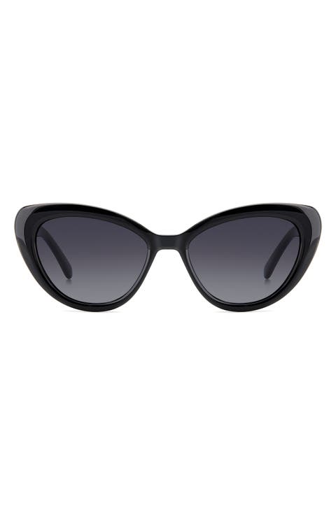 marlah's 53mm gradient cat eye sunglasses