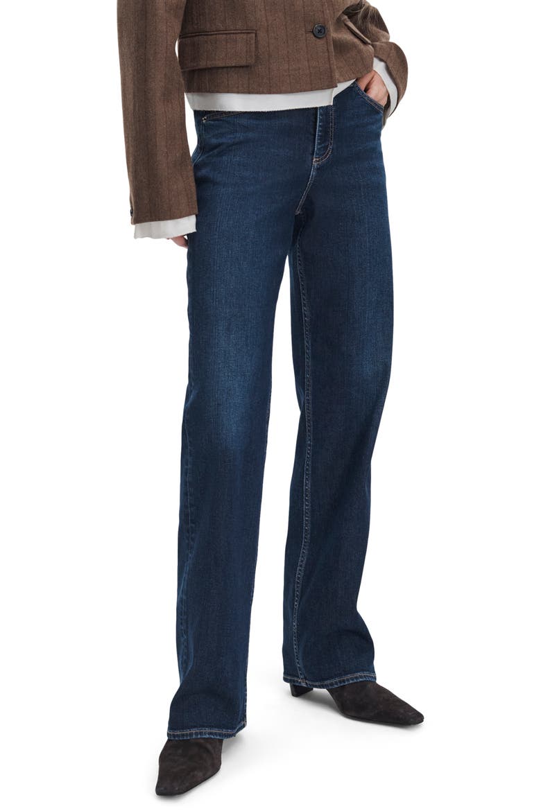 Featherweight Shea Relaxed Straight Leg Jeans, Main, color, LUNA