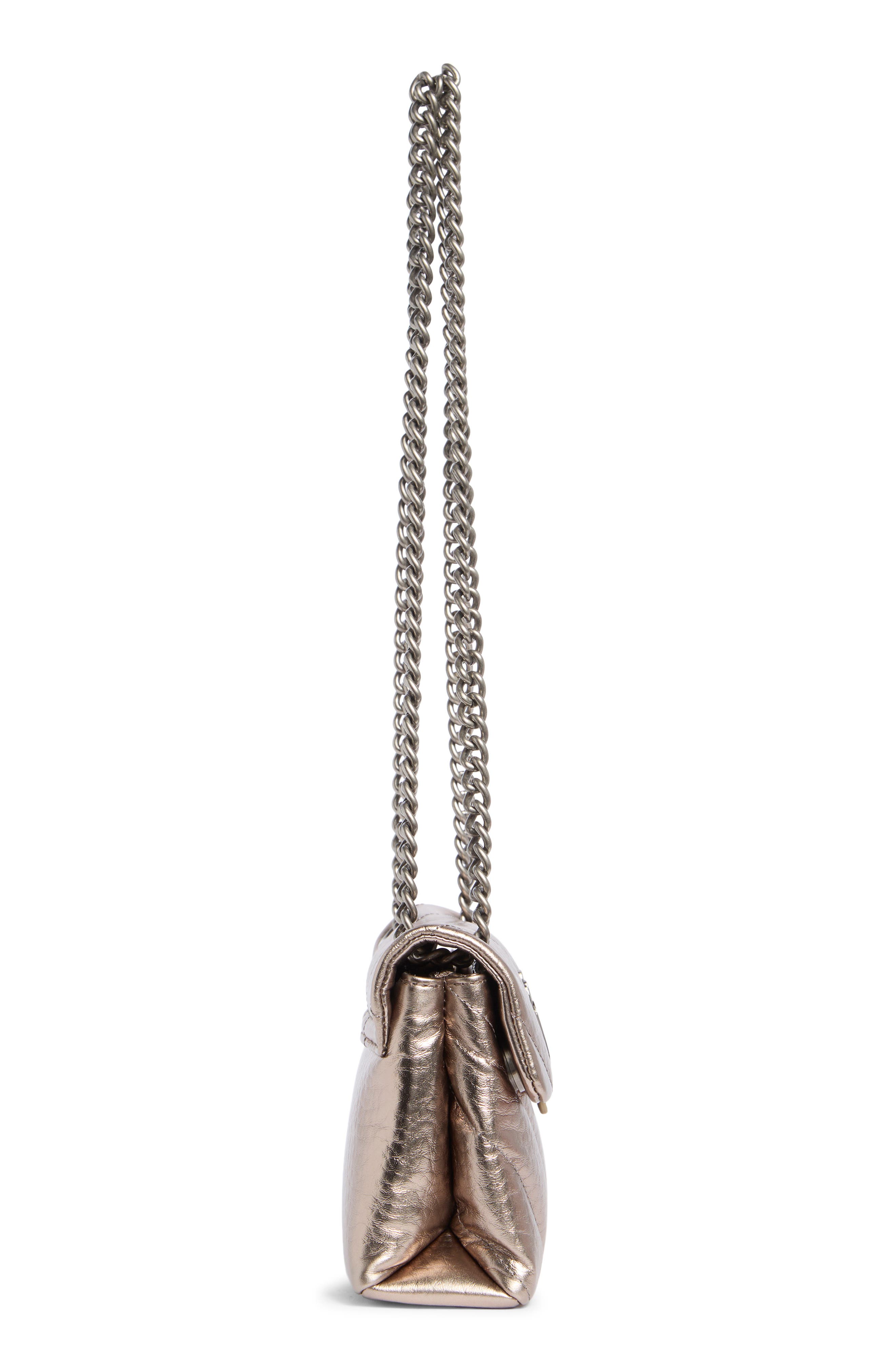 Mini Soho Shoulder Bag, Alternate, color, RUST/ COPPER