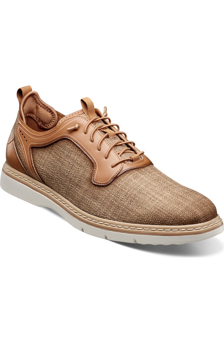Stacy Adams Sebert Elastic Lace Sneaker, Main, color, Tan