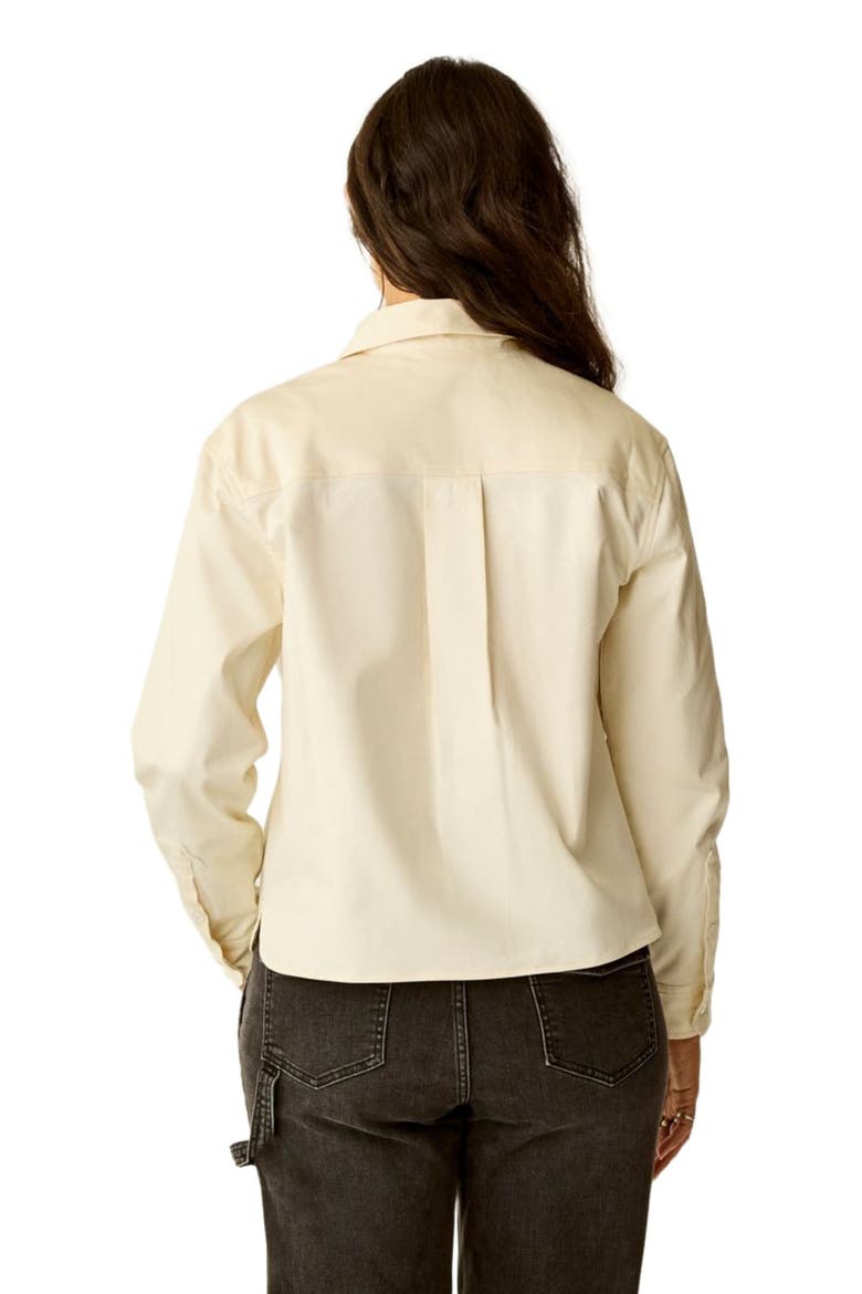 Claire Twill Shirt, Alternate, color, Birch