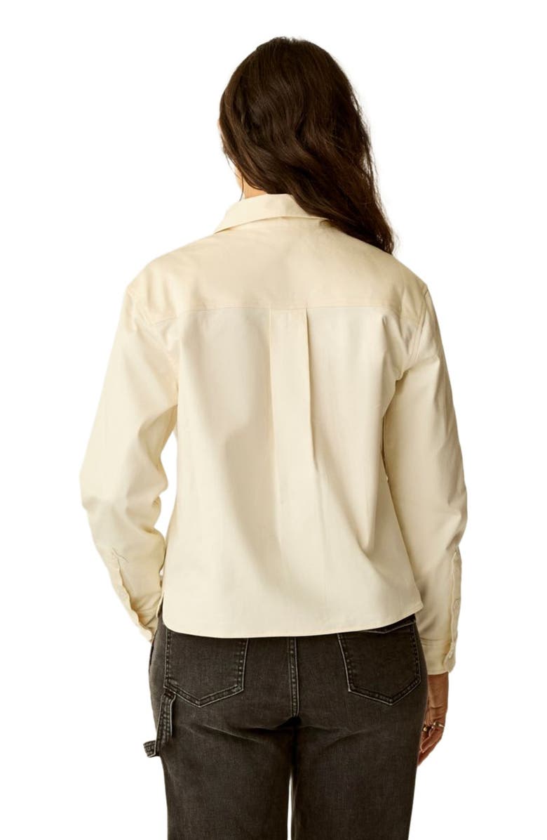 Carve Designs Claire Twill Shirt, Alternate, color, Birch