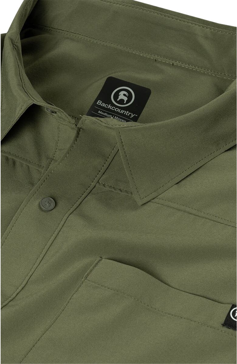Backcountry Slickrock Long-Sleeve Button-Up Jersey - Men's, Alternate, color, Kalamata