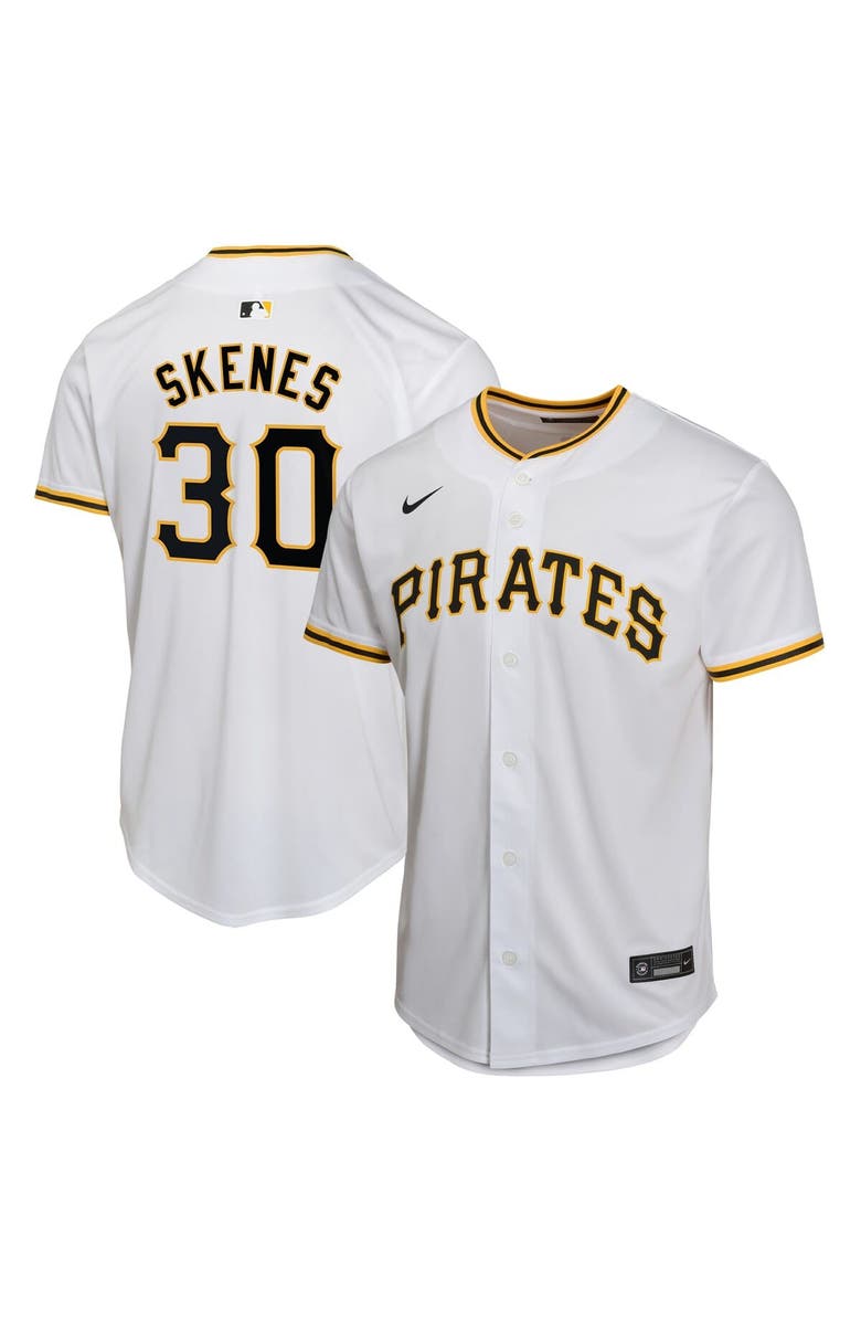Nike Youth Nike Paul Skenes White Pittsburgh Pirates Home Player Game Jersey, Main, color, White