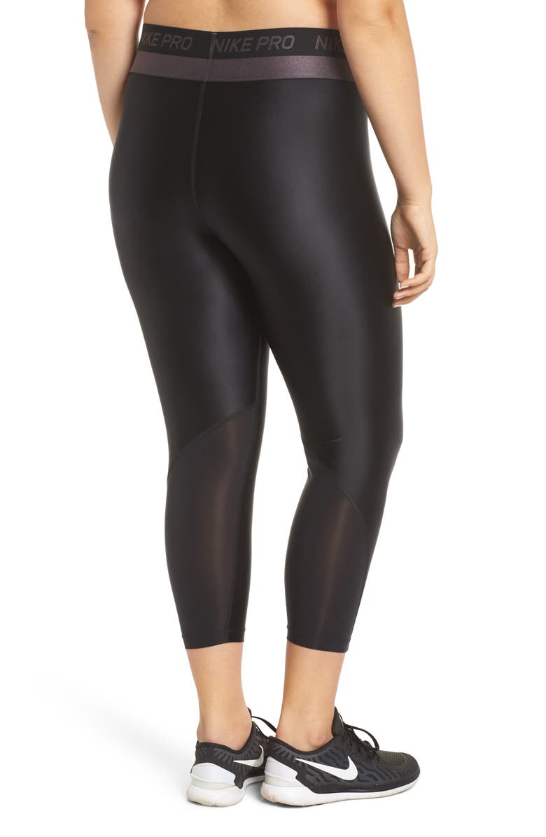 Nike Pro HyperCool Crop Leggings, Alternate, color, 