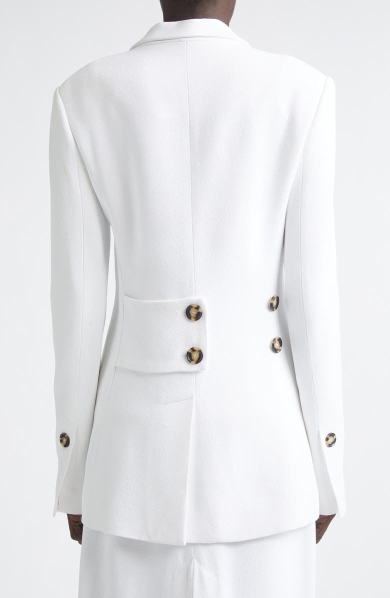 Proenza Schouler Vioni Heavy Sable Blazer, Alternate, color, White