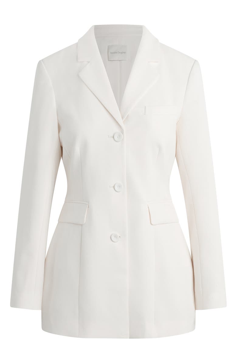 Favorite Daughter The Elizabeth Longline Blazer, Alternate, color, Ivory