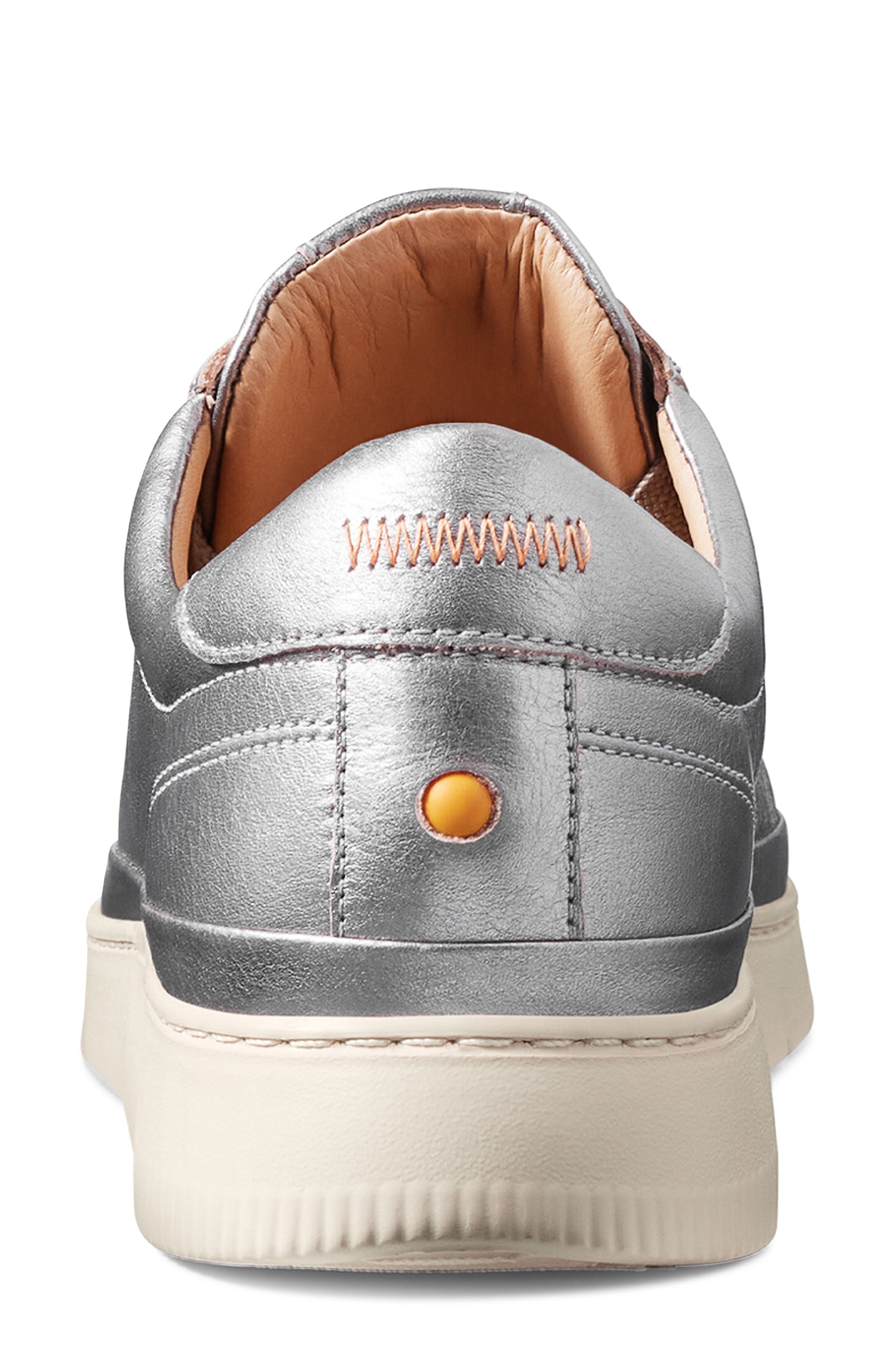 Samuel Hubbard Featherlight Laguna Sport Sneaker, Alternate, color, Pewter Leather