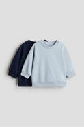 H&M 2-pack cotton sweatshirts