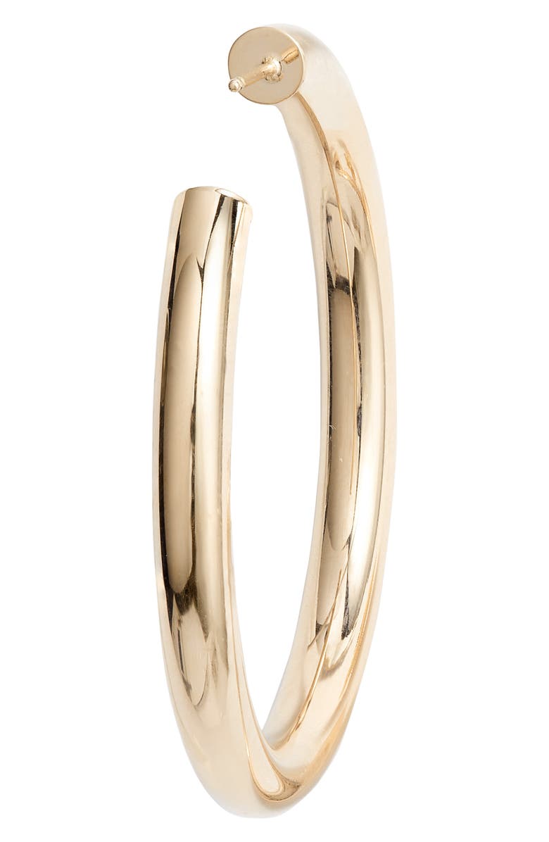 Jennifer Zeuner Lou Medium Hoop Earrings, Alternate, color, Gold Vermeil