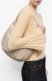 MANGO Cable Stitch Sweater