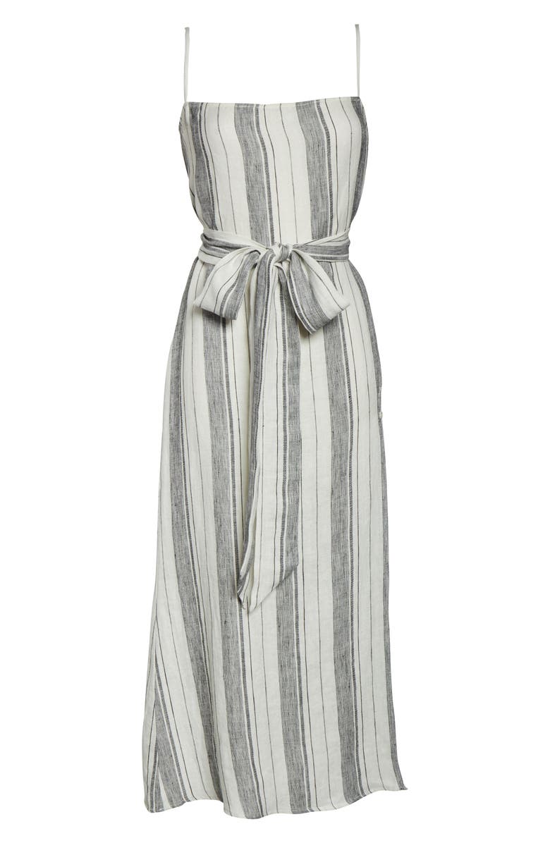 Reformation Pineapple Stripe Sundress, Alternate, color, 