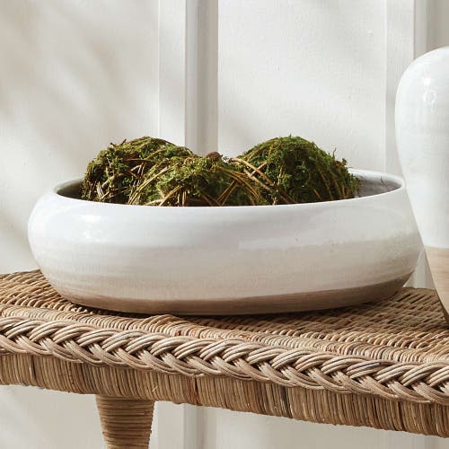 Napa Home & Garden Layton Dectorative Bowl In White