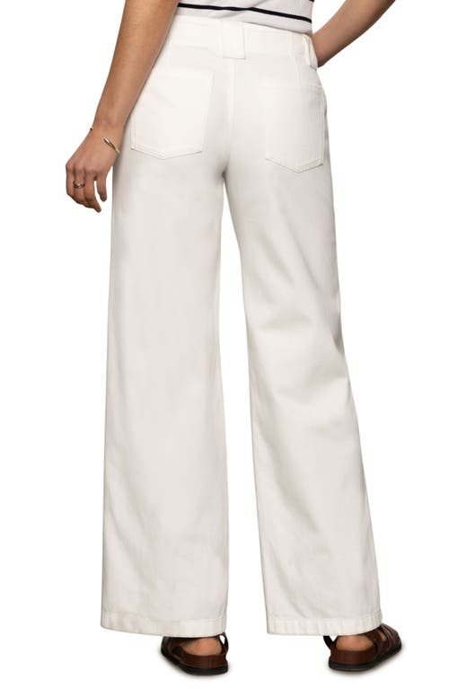 Sanctuary Voyage Full Length Jeans In Light Oat