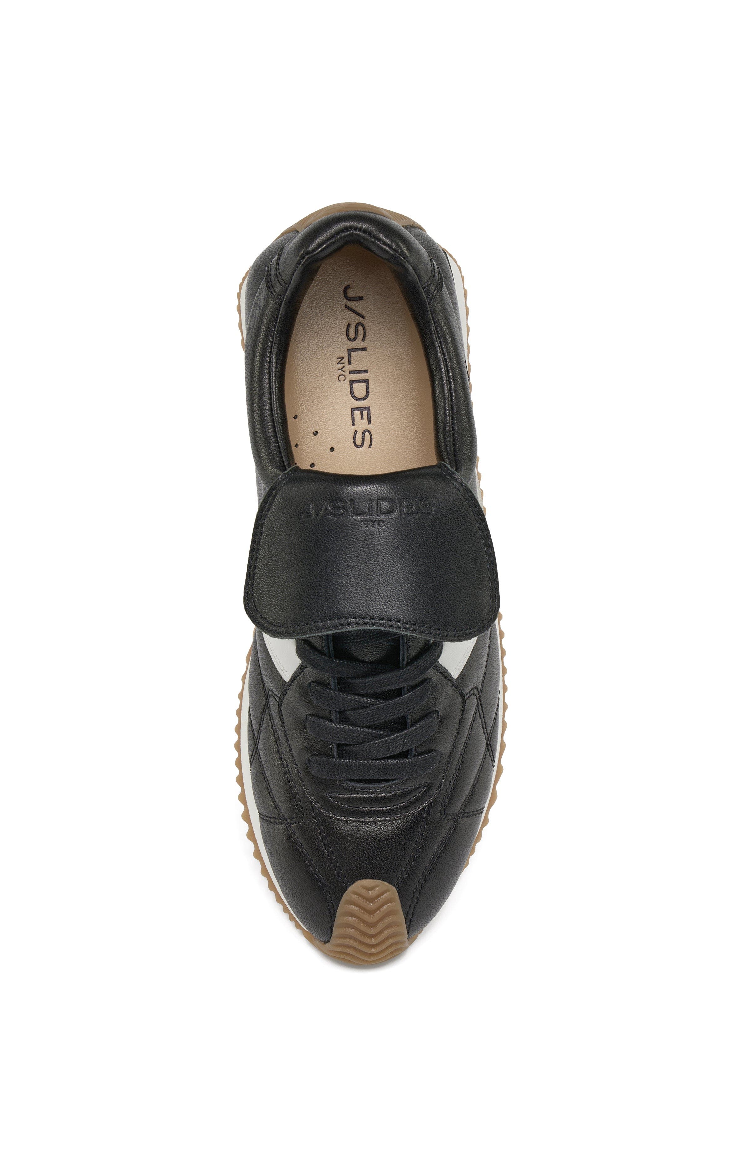 JSlides Footwear JSlides LOTTIE Sneaker, Alternate, color, Black White