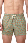 Sunset x Vine Sea Star Print Swim Trunks