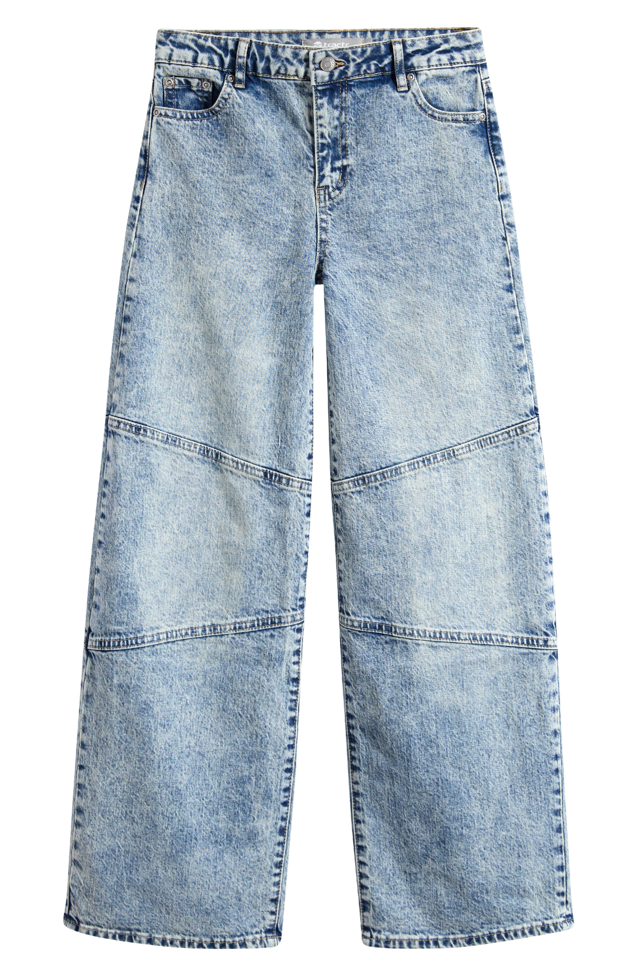 Tractr Kids' Barrel Leg Jeans