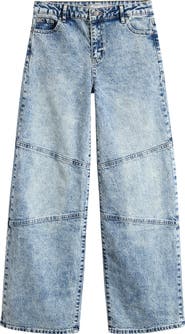 Tractr Kids' Barrel Leg Jeans