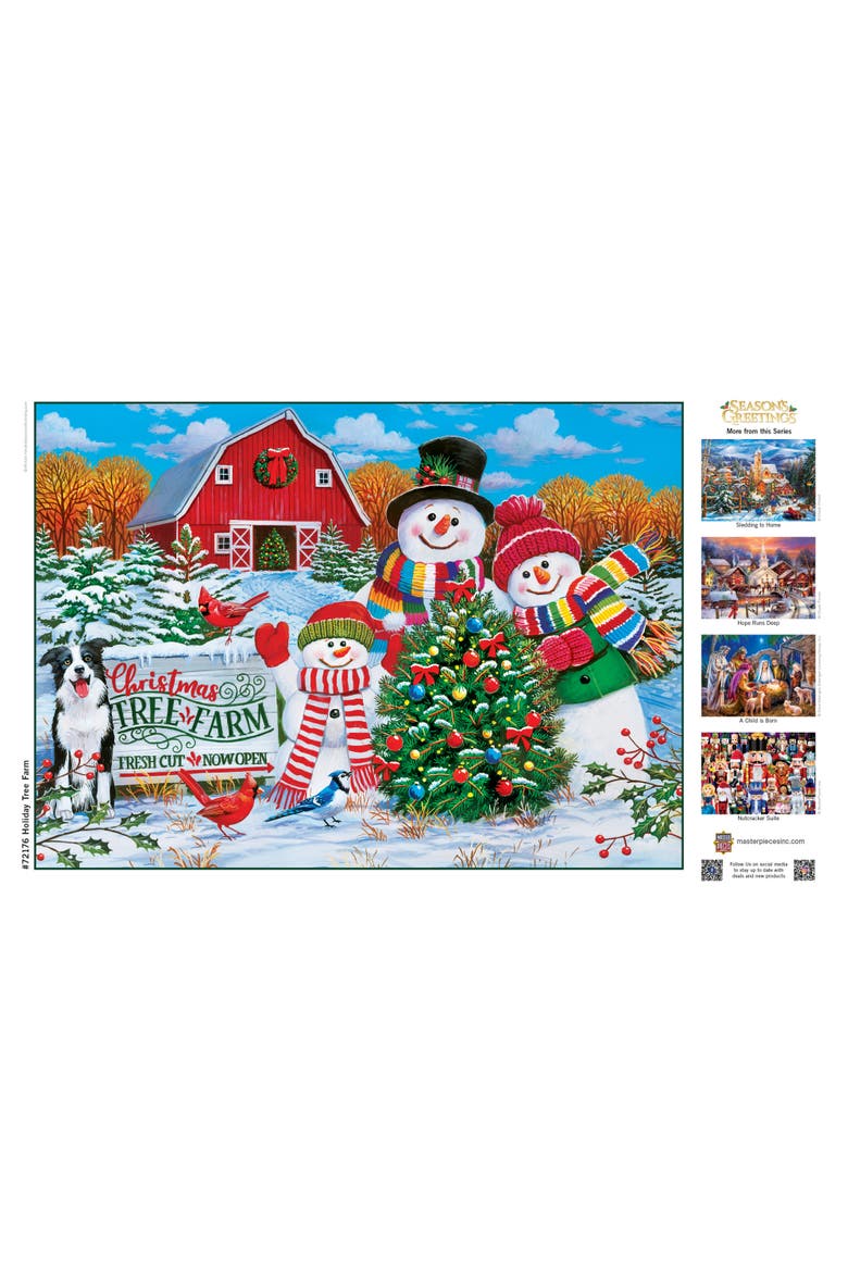 Tree Farm 1000 Piece Jigsaw Puzzle, Alternate, color, Multicolor